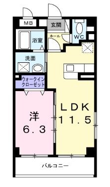 フェアガーデンの物件間取画像