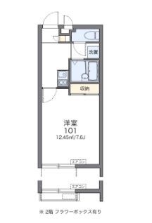 ラッキーの物件間取画像