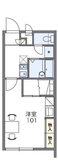 鈴の物件間取画像