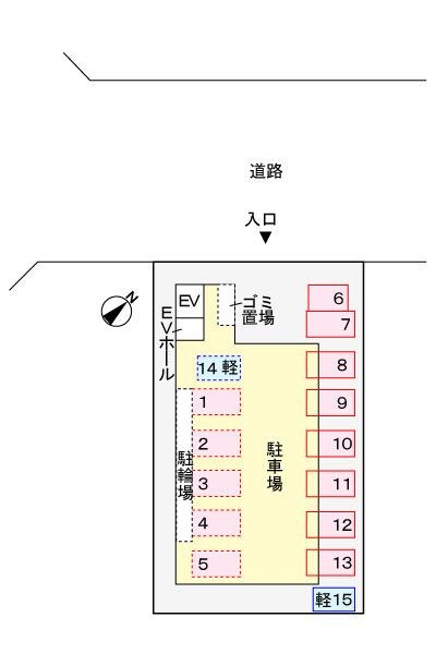 イーストヒルの物件外観写真