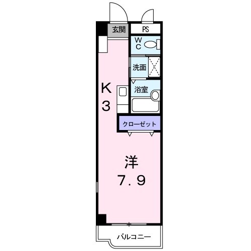 メゾン小樽の物件間取画像