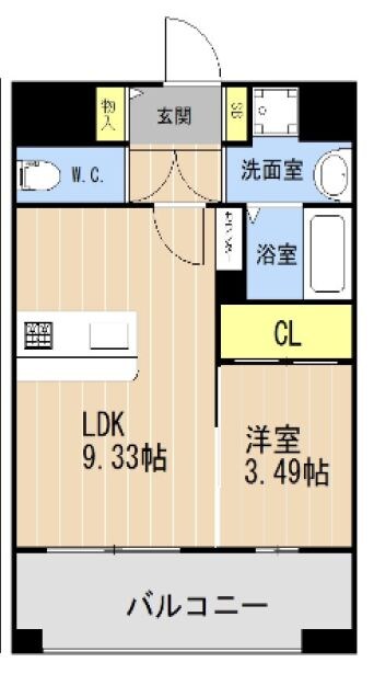 LIBTH松山の物件間取画像