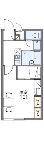 ＭＩＹＡＳＨＩＲＯの物件間取画像