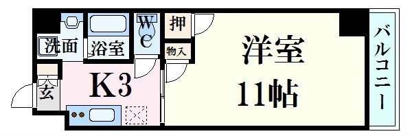 ヒロヨウビルの物件間取画像