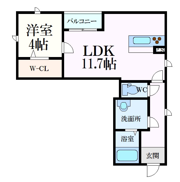 THE SILKの物件間取画像