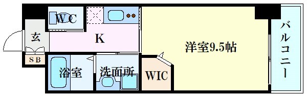 メゾン　ド　小町の物件間取画像