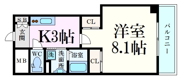 ヴィラ　オアシスの物件間取画像