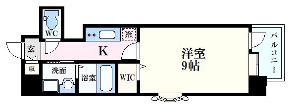 横川駅 徒歩3分 4階の物件間取画像