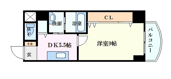 Moi.府中の物件間取画像