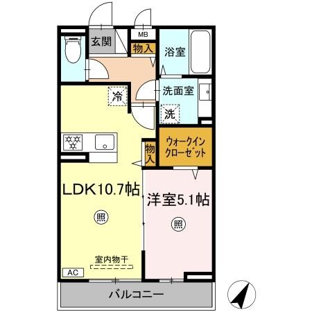 プラトーハウスの物件間取画像