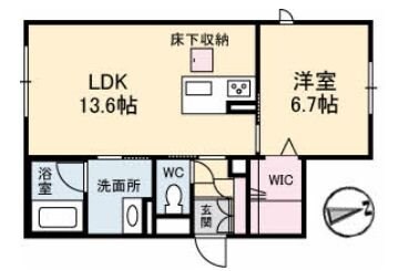 べレオ２２の物件間取画像