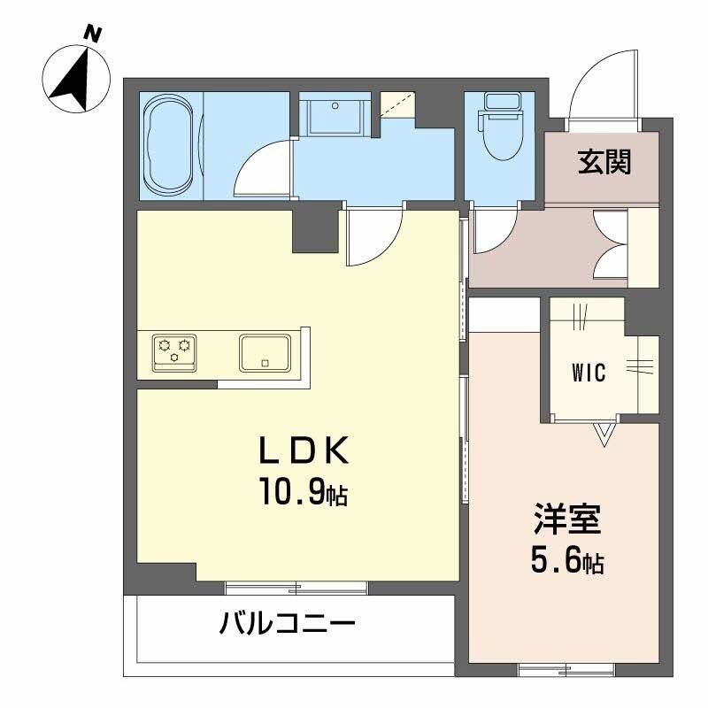 エステラ己斐の物件間取画像