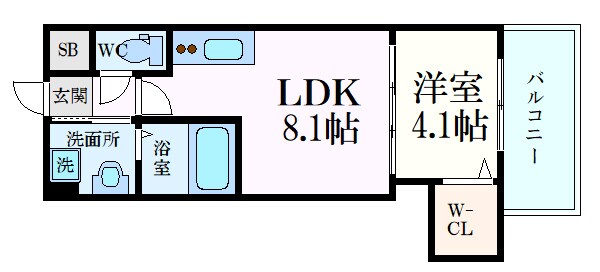 仮）宇品海岸２丁目ビルの物件間取画像