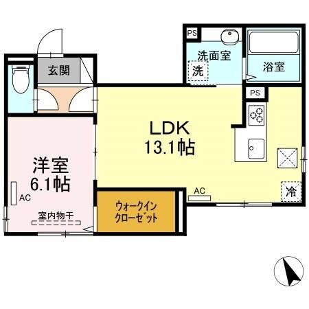 ベル　ヴュー　舟入の物件間取画像