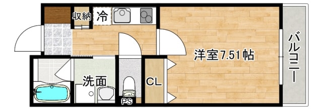 MEER（ミーア）の物件間取画像