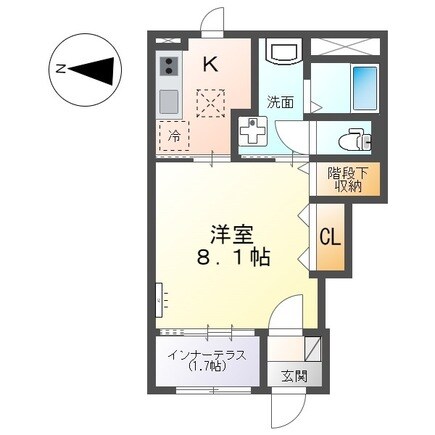 （仮称）スターテラスⅡ戸坂山根の物件間取画像