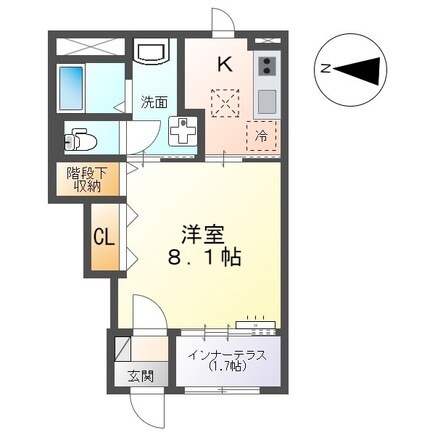 （仮称）スターテラスⅡ戸坂山根の物件間取画像