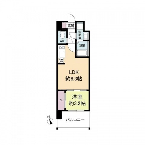 ウェンディ光町の物件間取画像