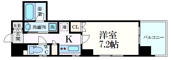 ジェイシティ八丁堀の物件間取画像