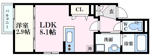 月光西川口町弐番館の物件間取画像