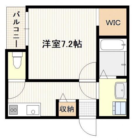 五日市中央2丁目アパートA棟の物件間取画像