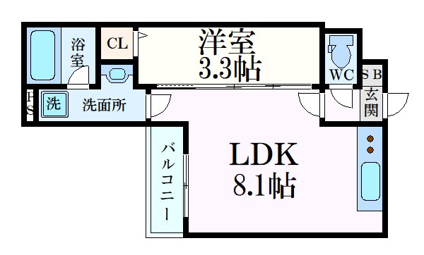 MOVE高須駅前の物件間取画像