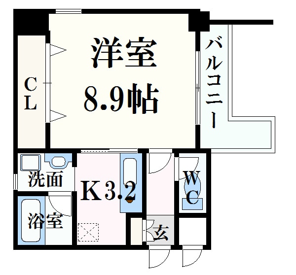 センテニアル東平塚の物件間取画像