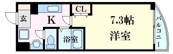 リベルテコアミの物件間取画像