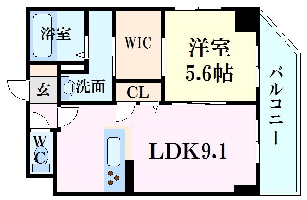 La montagneの物件間取画像