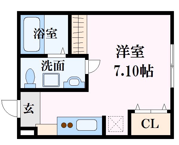 ソフィスコート吉島の物件間取画像