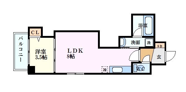 月光住吉町の物件間取画像