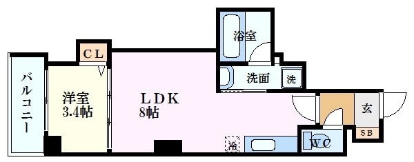 月光住吉町の物件間取画像