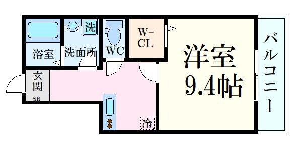 メゾンドルポ吉見園の物件間取画像