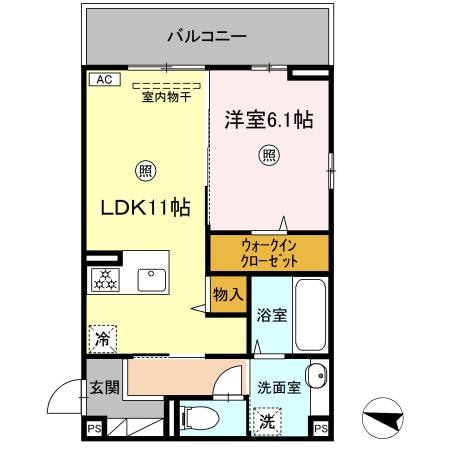 フォレストの物件間取画像