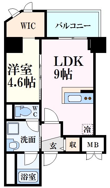 リモッカ大手町の物件間取画像