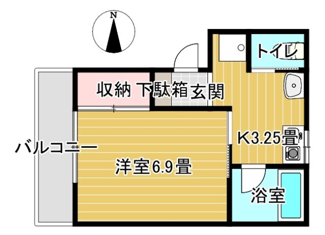 West　Villageの物件間取画像