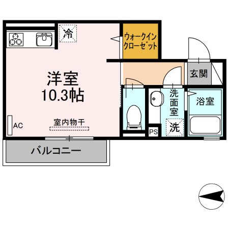 シャルールの物件間取画像