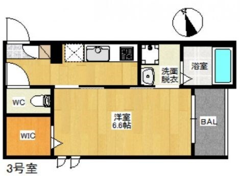 REGALEST 海田市駅前の物件間取画像