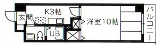 ネオシティ光町の物件間取画像