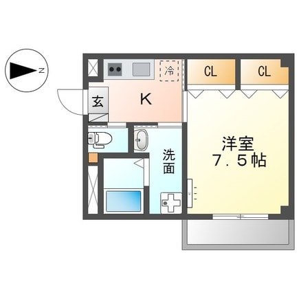 サウザンドグラスの物件間取画像