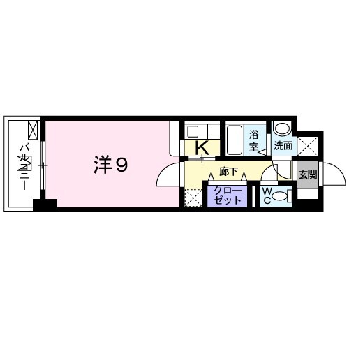 アルドール庚午の物件間取画像