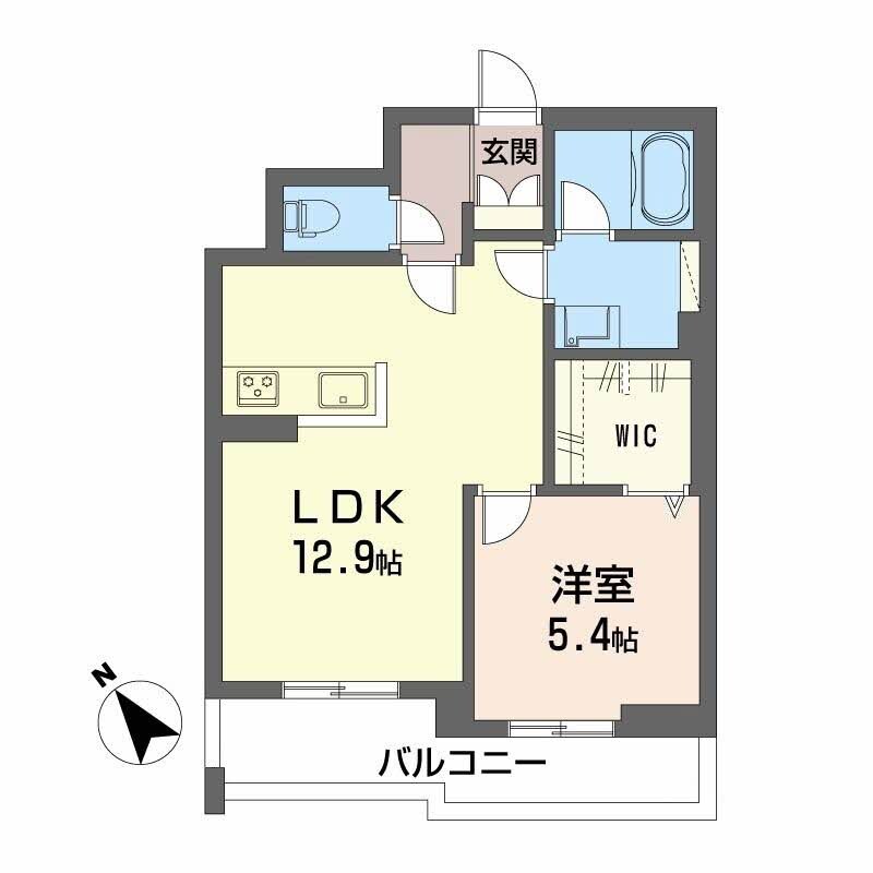 トラピッチェエメラルドの物件間取画像