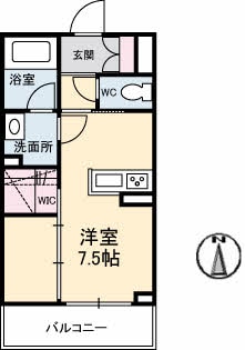 シャーメゾンステージ宇品東の物件間取画像