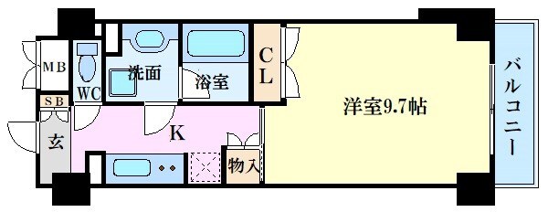 T-1FLATの物件間取画像