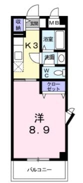 グラン・アルフル東雲の物件間取画像