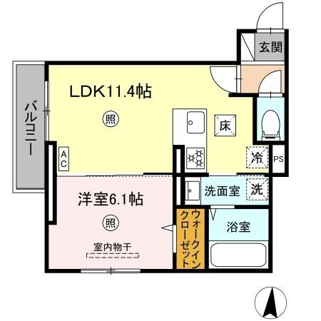 camphoraⅠの物件間取画像