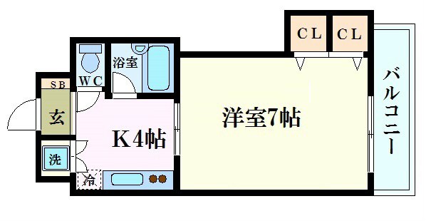 ベルレージュ二葉の里の物件間取画像