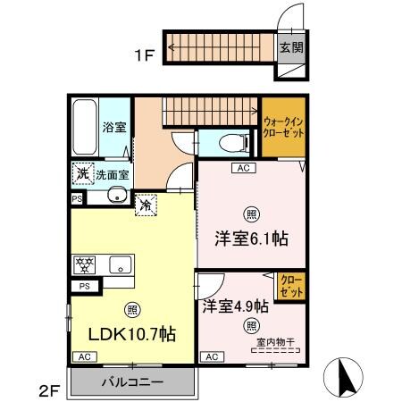 Exrosaの物件間取画像