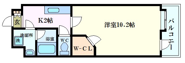 ウェスティン鉄砲町の物件間取画像