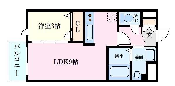 月光江波東弐番館の物件間取画像